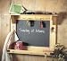 Kitchen & Housewares : Blackboard with Shelf and Hooks