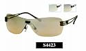SAY Unisex Designer Sunglasses S4423 Clear Smoked Lens (picture to illustrate frame)