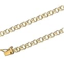 14K White Gold Charm Bracelet - 7 inches