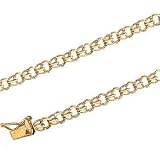 14K White Gold Charm Bracelet - 7 inches