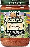 Once Again Peanut Butter Smooth No Salt -- 16 oz Each