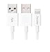 Combo Pack 2 X 2 Charger Set[3.2 Ft(white) and 1.6ft (Gold) USB Data Cables and 2 X Wall Adapters] for Iphone 5, 5s, 6, 6 Plus, 6s, 4th Gen Ipad, Ipad Air, Ipad Air 2, Ipad Mini 1/2/3