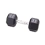 York Single Rubber Hex Dumbbell
