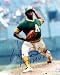 Vida Blue Autographed/Hand Signed Oakland A's Green Jersey 16x20 Photo with 1971 MVP Inscription
