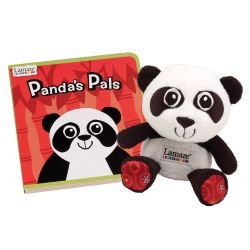 LAMAZE PANDA PALS BOARD BOOK AND PLUSH