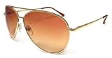 Designer Fashion Covers Mens Metal Aviator Sunglasses
