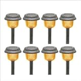 Westinghouse Solar Lighting 123008-77 Comet 8 Piece Solar Light Set in Antique Silver