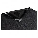 Indoor Mat, Nylon Carpet, Rubber Back, 3'x5', Black (GJO59354) Category: Floor Mats