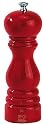 Peugeot Paris u'Select, Red Lacquer Pepper mill, 7 inches