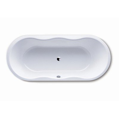 Kaldewei 260 Novola Duo Oval DropIn Soaker Drop-In Tub, Alpine White