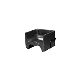 Cambro Black Dual Seat Booster Seat w/Strap