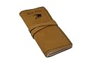 Genuine Leather Book of Flies (Fly Keeper) - Made in the USA, Buckskin