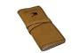 Genuine Leather Book of Flies (Fly Keeper) - Made in the USA, Buckskin