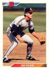 1992 Bowman Jim Thome Baseball Card #460 - Shipped In Protective Display Case!