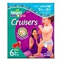 Pampers Cruisers Diapers Jumbo 22 Count Size 6 Over 35 Pounds Soft Pack