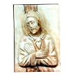 Sacred Heart - Olive wood (12x8x3 cm or 4.7x3.2x1.2")