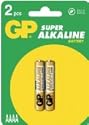 2 X GP AAAA 15V E96 Alkaline Batteries