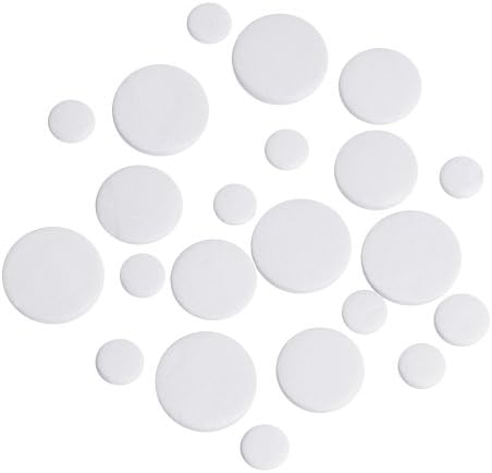 6sets White Leather Deluxe Bassoon Pads