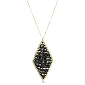 celtic wedding jewelry necklace Dana Kellin Jet Crystal Large