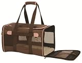 Sherpa Original Deluxe Medium Pet Carrier - Navy and Red
