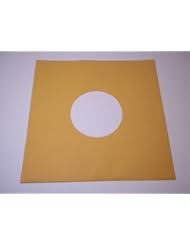 100 - 10inch Paper Record Sleeves - Premium Gold Kraft PAPER for 10inch 78s 10" 78s 10 inch inner covers protection