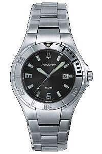Accutron Men's Stainless Steel Watch 26B24, Accutron Watches, Mens Watches,Mens Accutron Watches