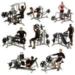 Body Solid Leverage Commercial Gym Room