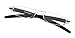 Zoom Eyeworks Unisex-Adult +3.00 Reading Glasses, Black