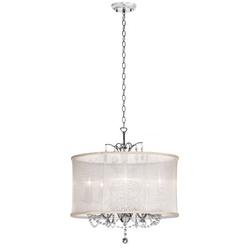 Dainolite Lighting VNA205117 4 Light Crystal Chandelier, On Sale