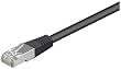 Goobay CAT5e SFTP Netzwerkkabel (2x RJ45, 20m) schwarz