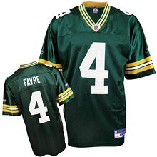 REEBOK AUTHENTIC BRETT FAVRE ONFIELD GAME JERSEY SZ 54