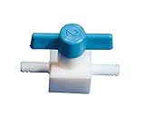 フッ素樹脂製二方コック016.70252 /5-5369-11