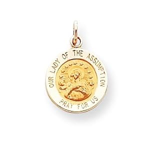 Our Lady of Assumption Medal Pendant