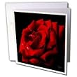 Valentines Day - Valentine rose - Greeting Cards-6 Greeting Cards with envelopes