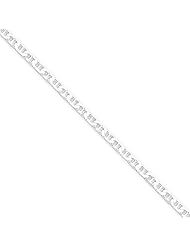 .925 Sterling Silver 3.0mm Flat Anchor Link Chain