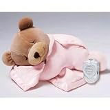 Silkie Slumber Bear Natural Audio Pacifier - Ice Pink