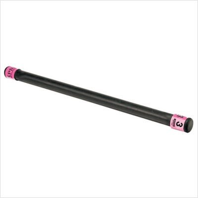 Mini 2 lb. Weighted Xercise Bar with foam padding.