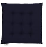 Tom Tailor 580316 Sitzkissen Dove dunkelblau / 40 x 40