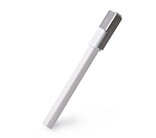 Moleskine classic roller pen, white, medium point (0.7 mm), black…