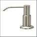 Brushed Nickel Lotion or Soap Pump Dispenser - Kitchen or Bathroom