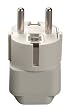 Grounded Adapter US to Europe CE Certified