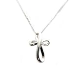 Sterling Silver Infinity Cross Pendant with 20 Italian Chain 31gE2VobbWL. SL160 Sterling Silver Infinity Cross Pendant with 20 Italian Chain