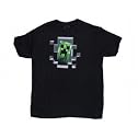 Jinx Minecraft T-Shirt Creeper Inside Men's Black T-shirt X-Large