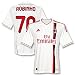 11-12 AC Mailand Away Trikot + Robinho 70 (Offizielle Spielerbeflockung) L=0: my-fan-page.de