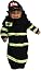 Rubies Costume Co. Deluxe Baby Bunting, Firefighter Costume, 1 to 9 Months