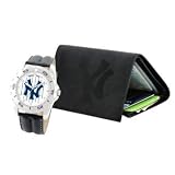 Game Time MLB-WWG-NY3 New York Yankees Watch and Wallet Gift Set