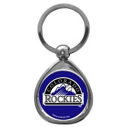 Colorado Rockies High-Polish Key Tag