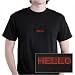 Scrolling Message LED T-shirt