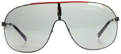 Carrera Men's Carrera 8 Matte Black Frame/Grey Lens Metal Sunglasses