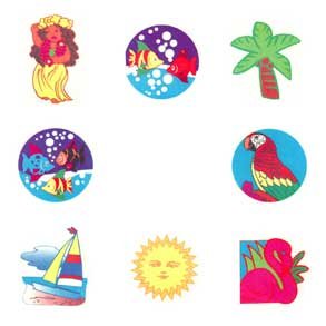 Childrens Toyshop  Toys : Tropical Tattoos